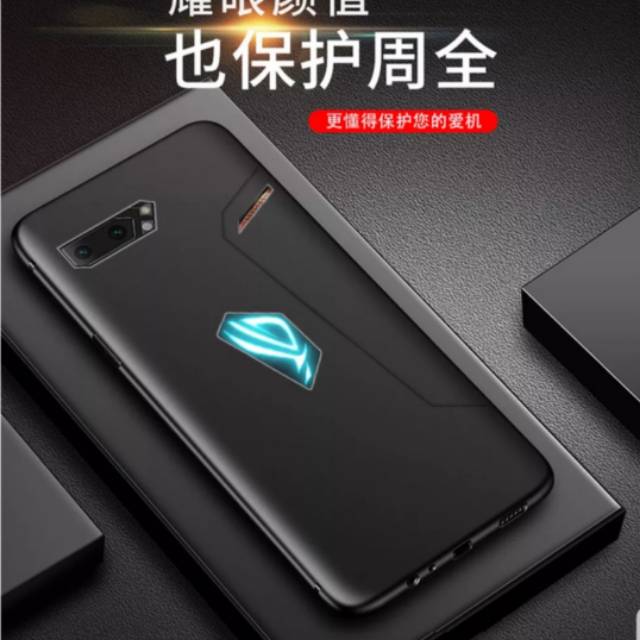 ASUS ROG PHONE 2 softcase Casing silicon TPU Dove Case Hitam