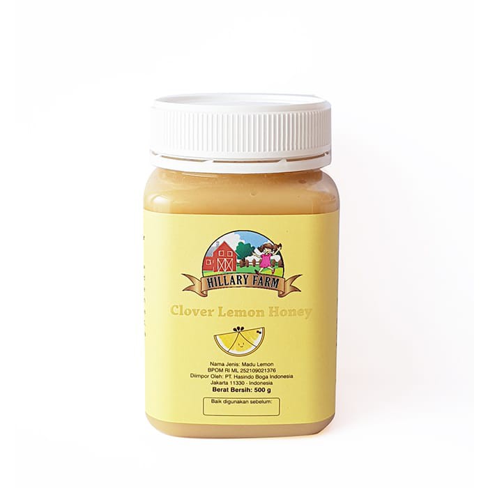 Hillary Farm Clover Lemon Honey 500 gr
