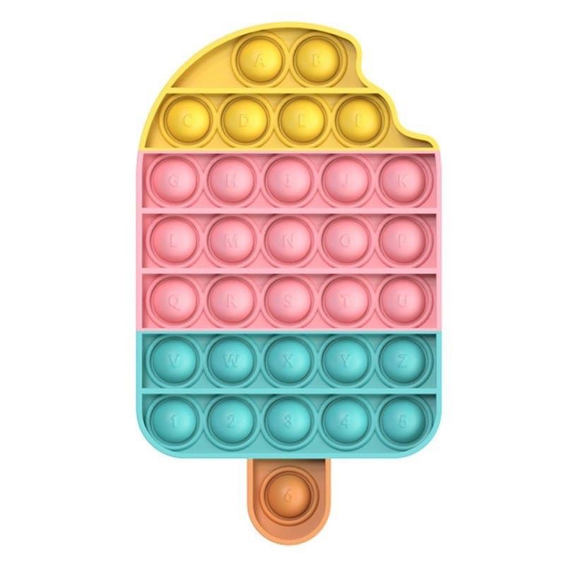 Fidget toys push pop it bubble stress relief rainbow-5