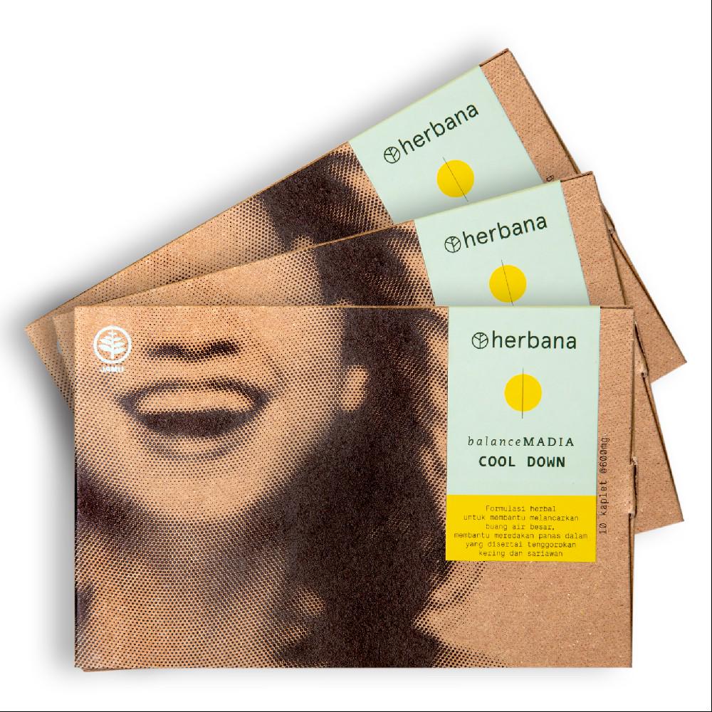 Jual Herbana Balance Madia Cool Down 10x3pcs Shopee Indonesia