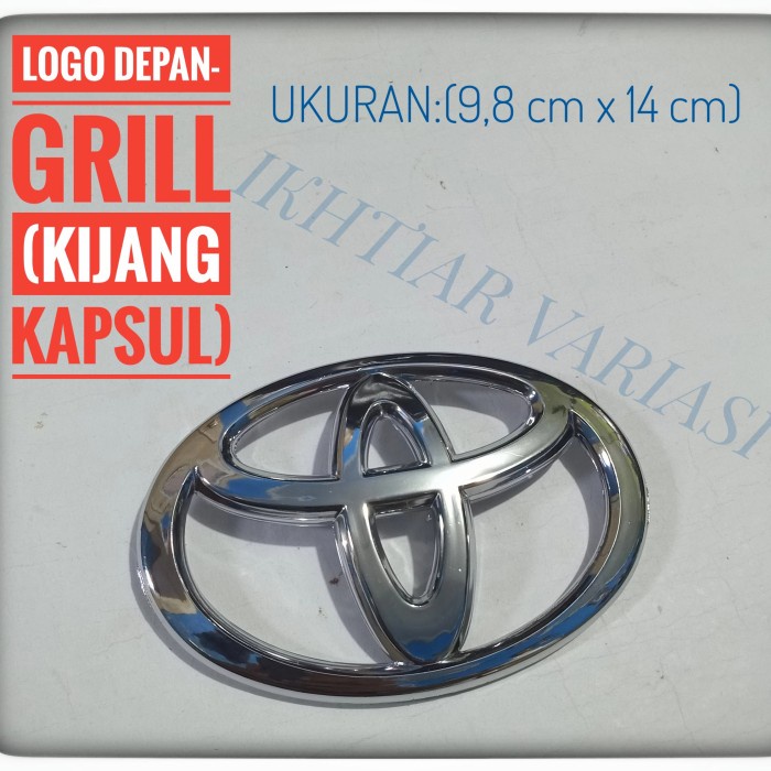 Logo Depan Kijang Kapsul Logo Grill Kapsul Lambang Toyota Depan Kijang