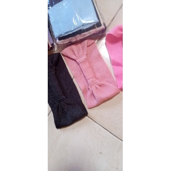 Ciput pita Rajut Bando Rajut Pita Karet