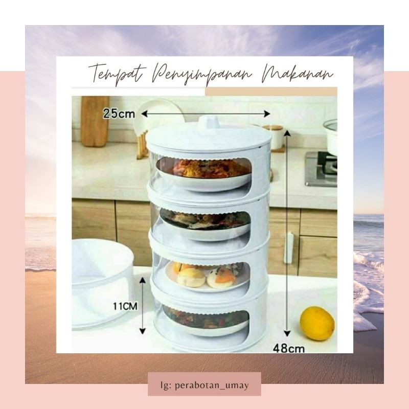 Tempat penyimpanan makanan/tempat makanan susun