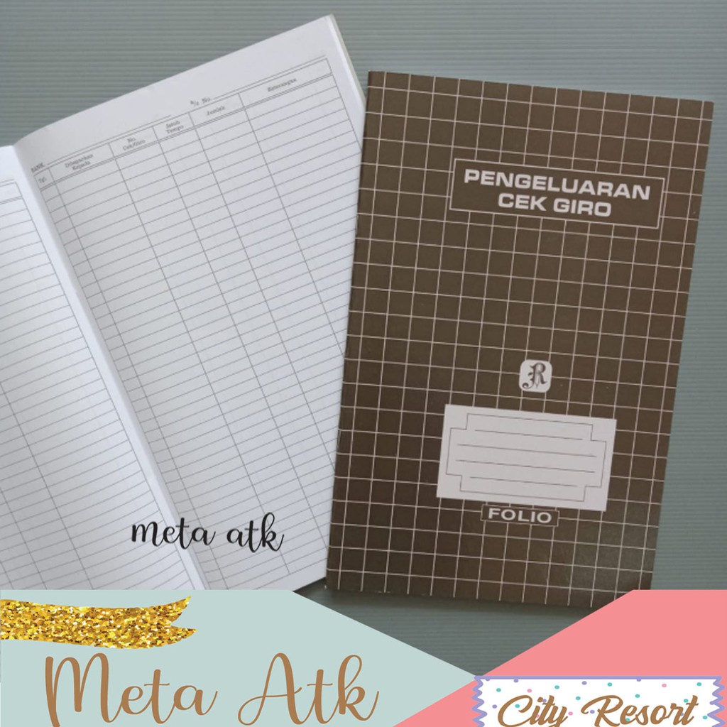 

Buku Pengeluaran Cek & Giro Folio