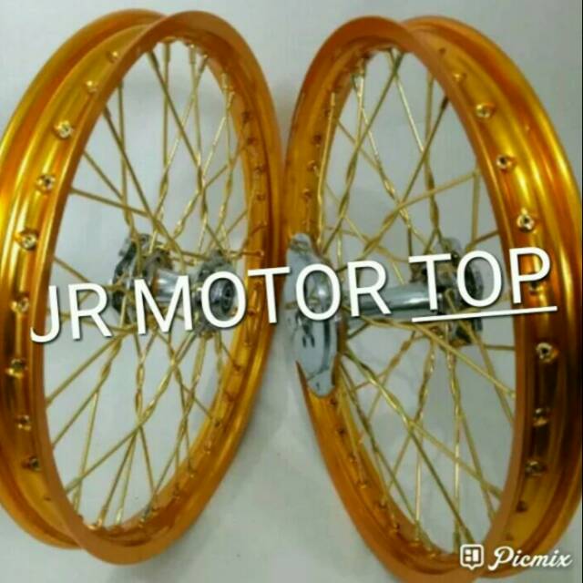 Velg Rossi Rakit Kepang motor satria Fu Jupiter MX Honda Sonic