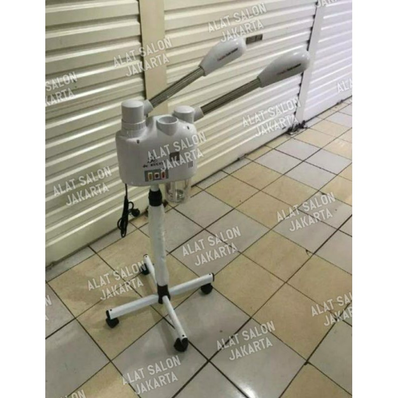 Steamer uap wajah panas dan dingin Vapozone standing 2 belalai hot cold Steamer wajah Steamer facial