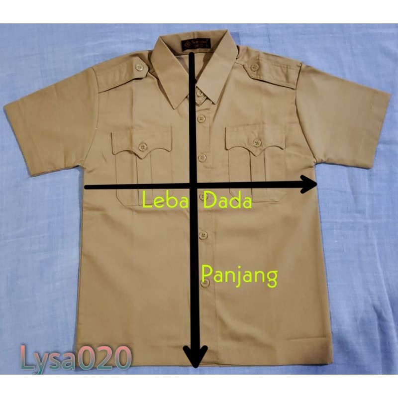 Seragam Baju Pramuka Penggalang Lengan Pendek Merk SERAGAM