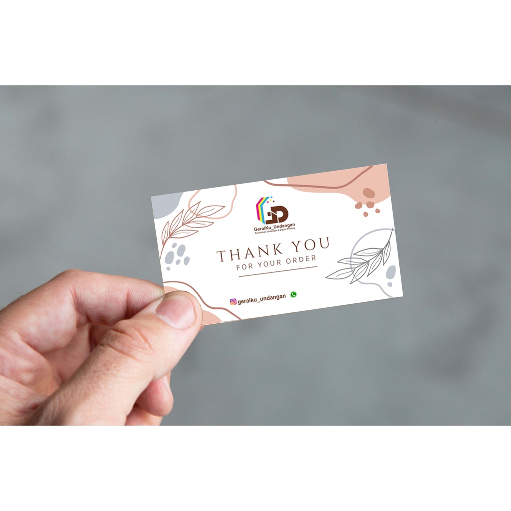Kartu ucapan Art Paper 260 Gsm