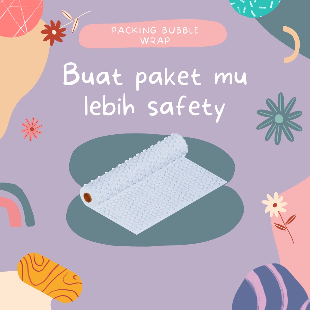 

Bubble wrap packing tambahan pelindung barang