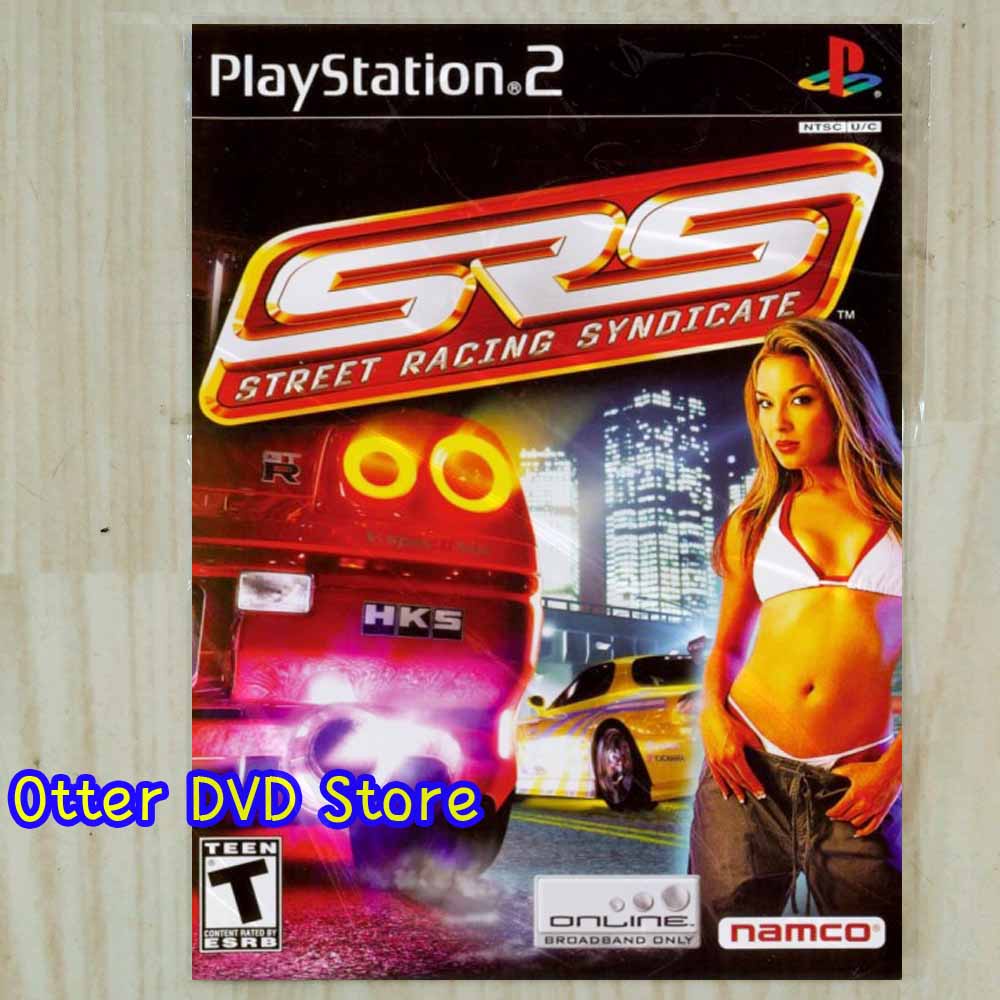 Kaset Game PS2 PS 2 SRS - Street Racing Syndicate