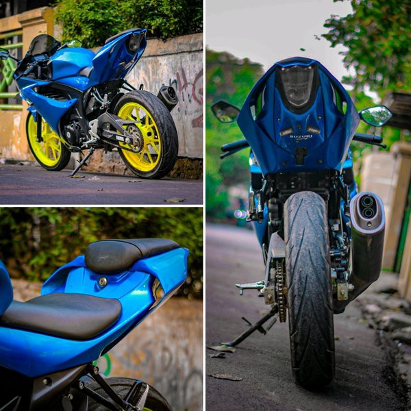 COVER BODI GSX 150R BODY BELAKANG GSX 150R FENDER GSX 150R COVER BODY SUZUKI GSX 150