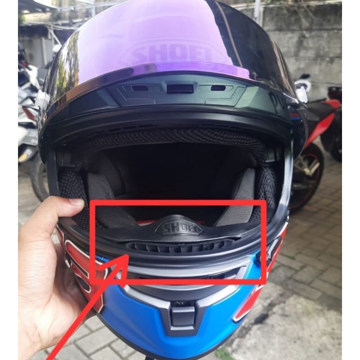 NOSEGUARD SHOEI PNP TO SHOEI X14 CLONE AND ORIGINAL