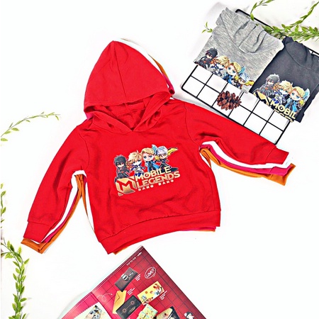 Jeco fashion sweater anak ML ( press )