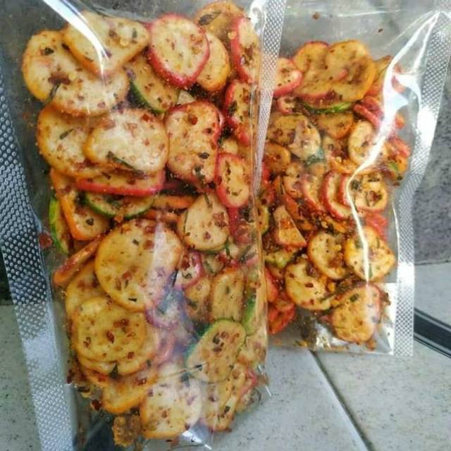 

Kerupuk seblak kering