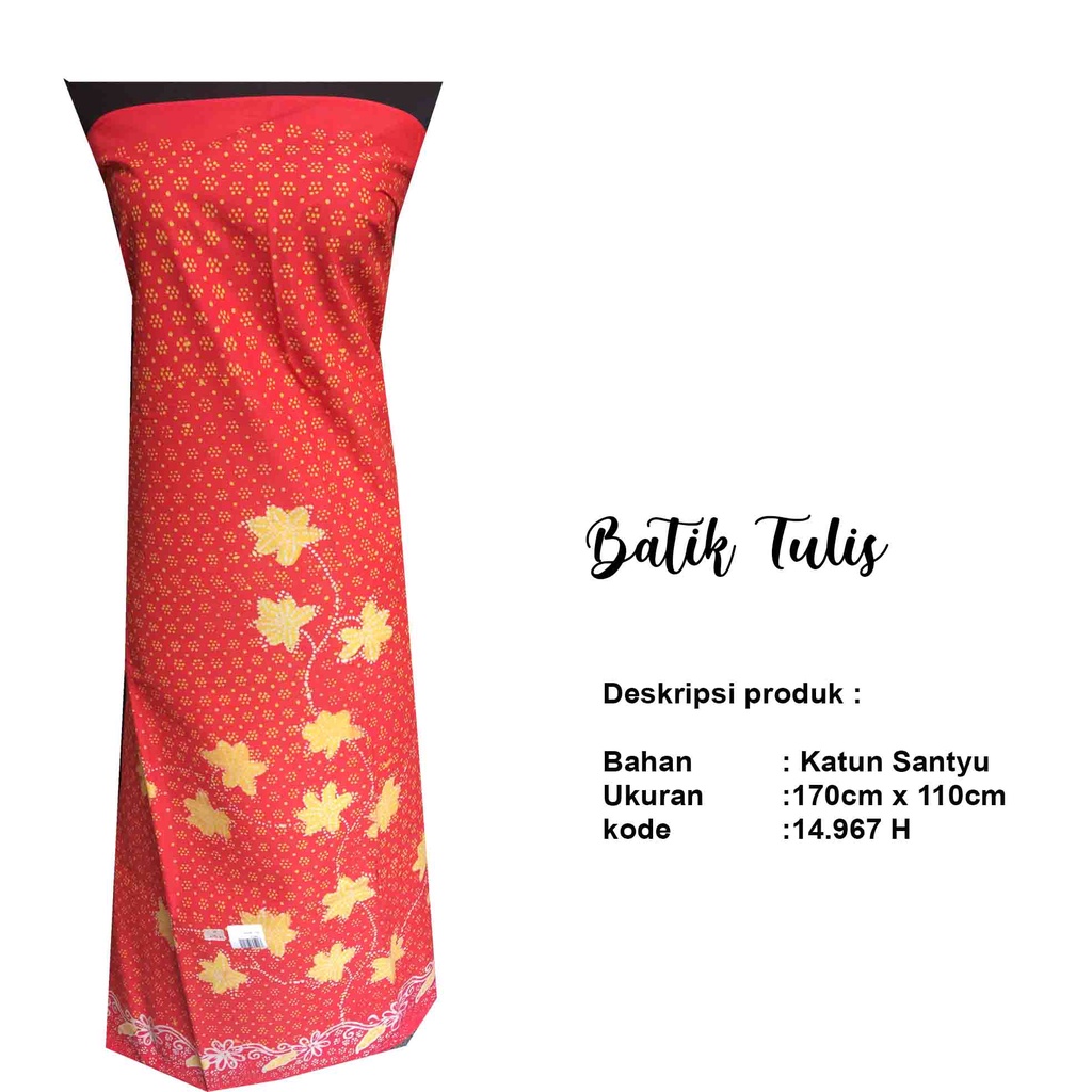 14.967H Batik Tulis Asli Madura