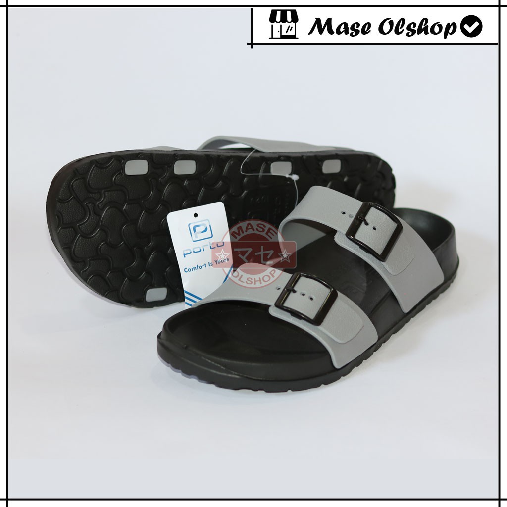 Sandal Pria Casual Karet Porto 1029M