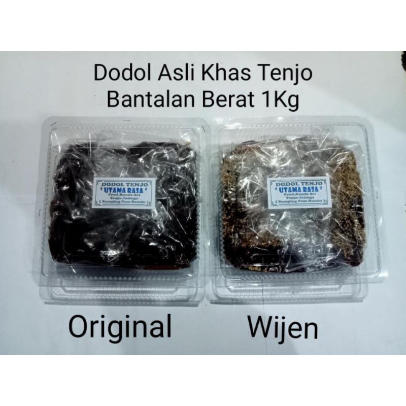 

Dodol Asli Khas Tenjo Bantalan Berat 1Kg