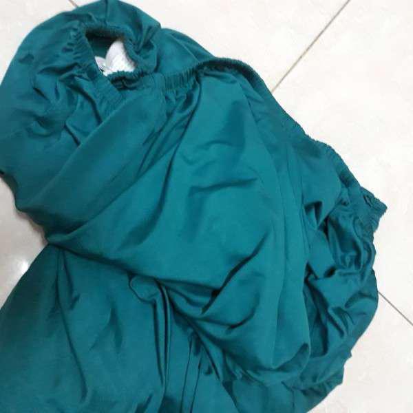 Sarung Cover Sofa Bed Polos Size M Interior Rumah Funiture Penutup Kulit Keren Terbaru