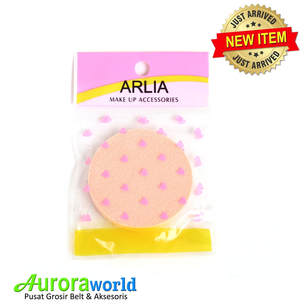 Sponge bedak spon bedak bulat powder puff