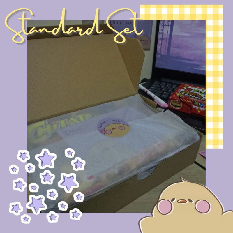

Standard Set / Kado snack untuk teman keluarga pacar / Hadiah custom