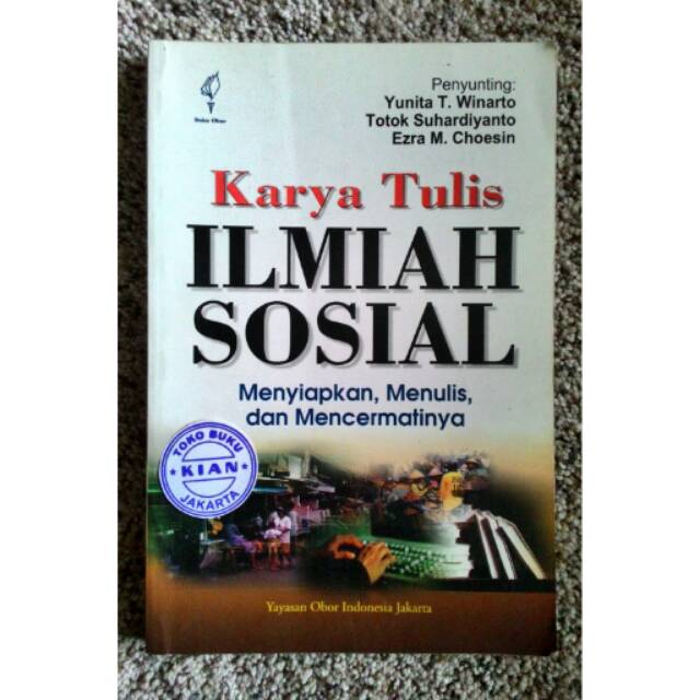 Buku Karya Tulis Ilmiah Sosial