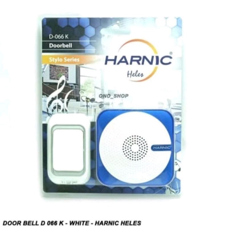 Bel Pintu Listrik Harnic Heles D066 K Wireless Door Bell