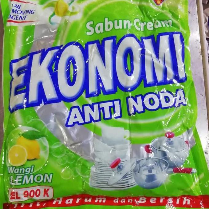 Sabun Cream Ekonomi Anti Noda LEMON EL 900 K||Sabun Colek Krim EL900 K