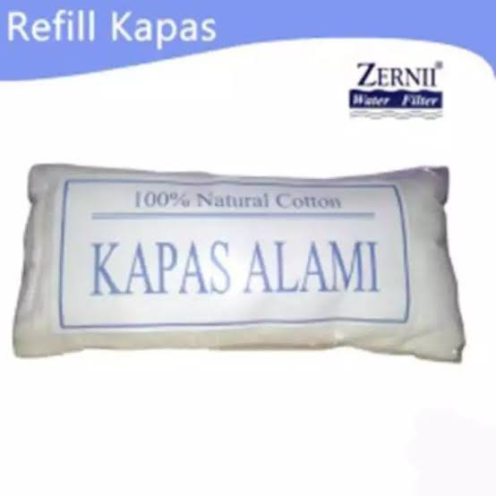 KAPAS ALAMI ISI ULANG REFILL FILTER SARINGAN AIR KERAN ZERNII SERBAGUNA