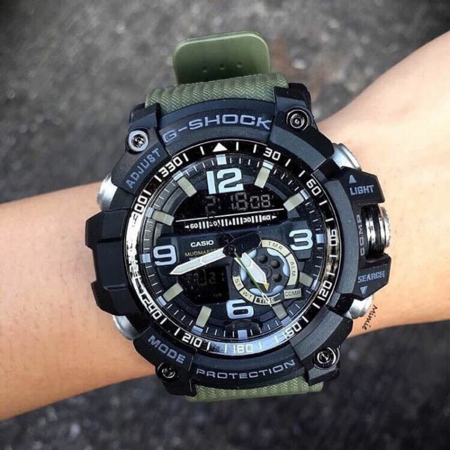 JAM TANGAN NEW G SHOCK GG1000 HIJAU ARMY...