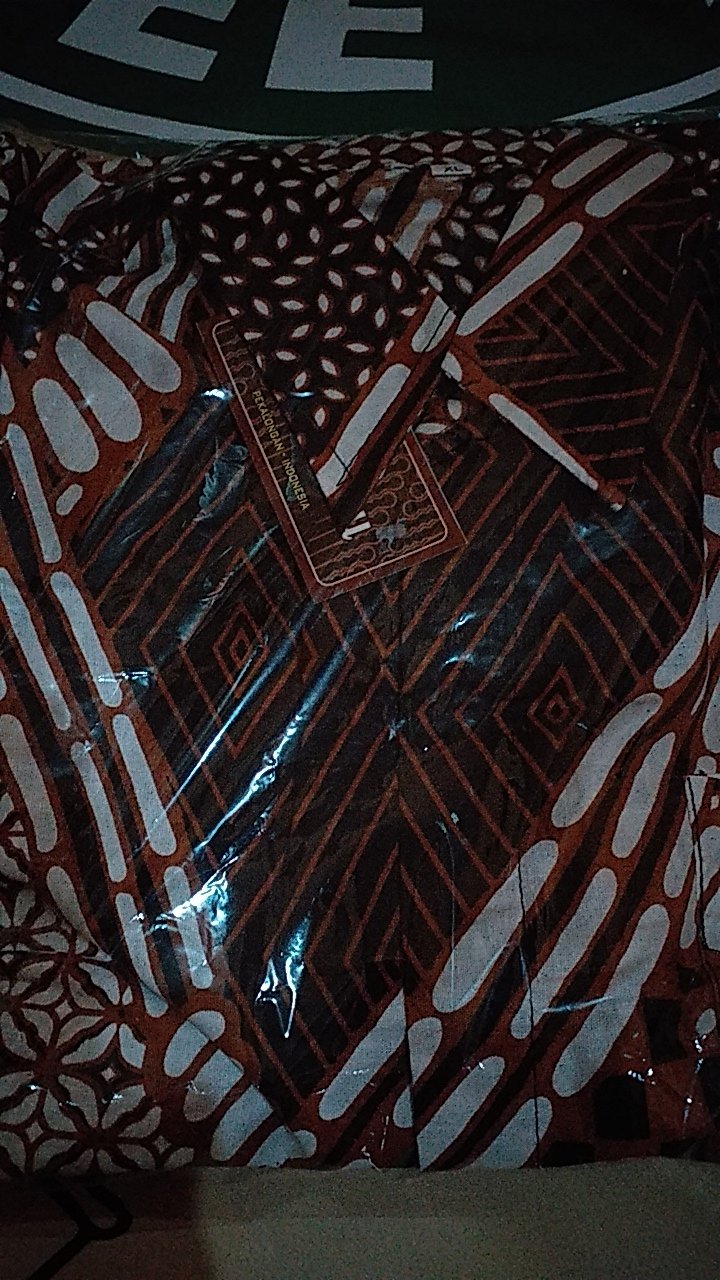 Kemeja Batik / Batik Pria Lengan Panjang Reguler Fit Lengan Panjang Modern Baju Batik Pria Ori