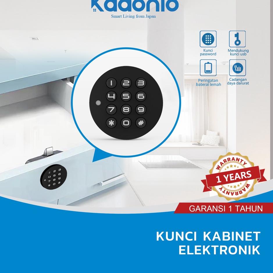 Best Seller.. Kadonio kunci kabinet elektronik Kunci password Elektrik Kunci Laci Kabinet Kantor Kun