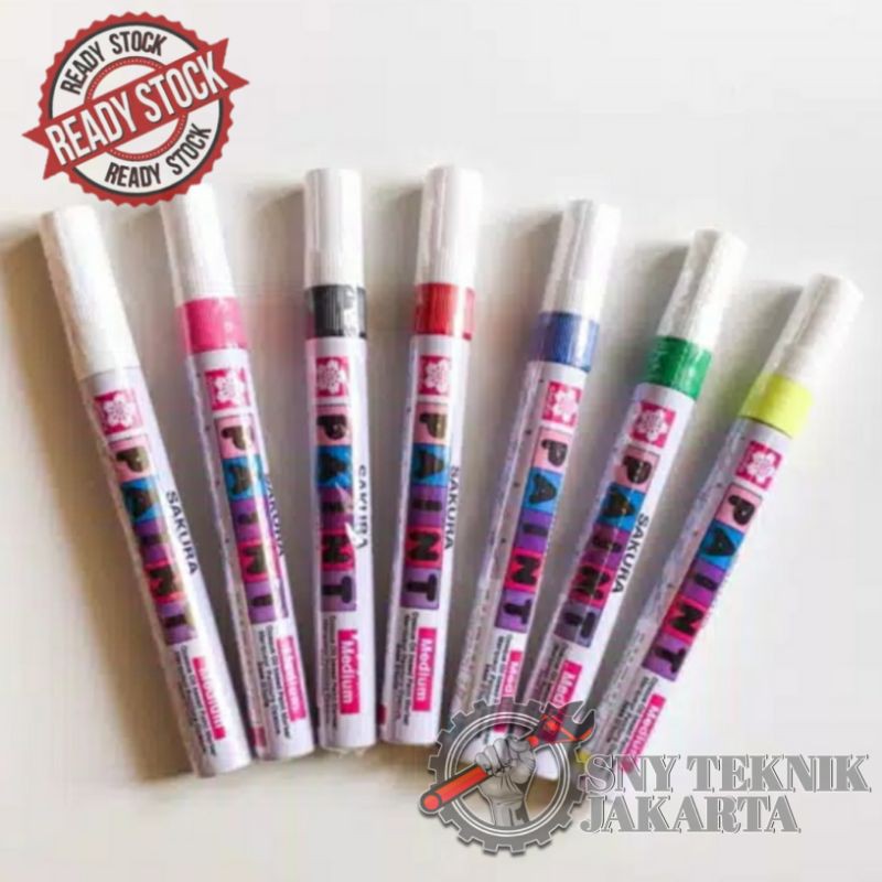 

Original Paint Marker Spidol Penanda Besi SAKURA Pilih Warna Sendiri