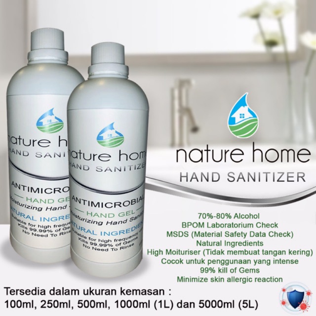 Hand sanitizer 1 liter