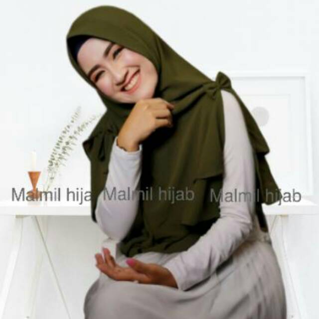 Khimar /hijab /jilbab /kerudung/Serut Adibah(ori Ayyubi)