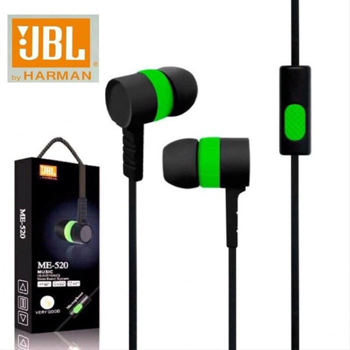 Headset Handsfree ME 520 JBL branded Superbass Handsfree Earphone