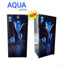 AQUA Kulkas Lemari Es 1 Pintu 150L AQR-D181 LK/LB Flower Design D181LK D181LB