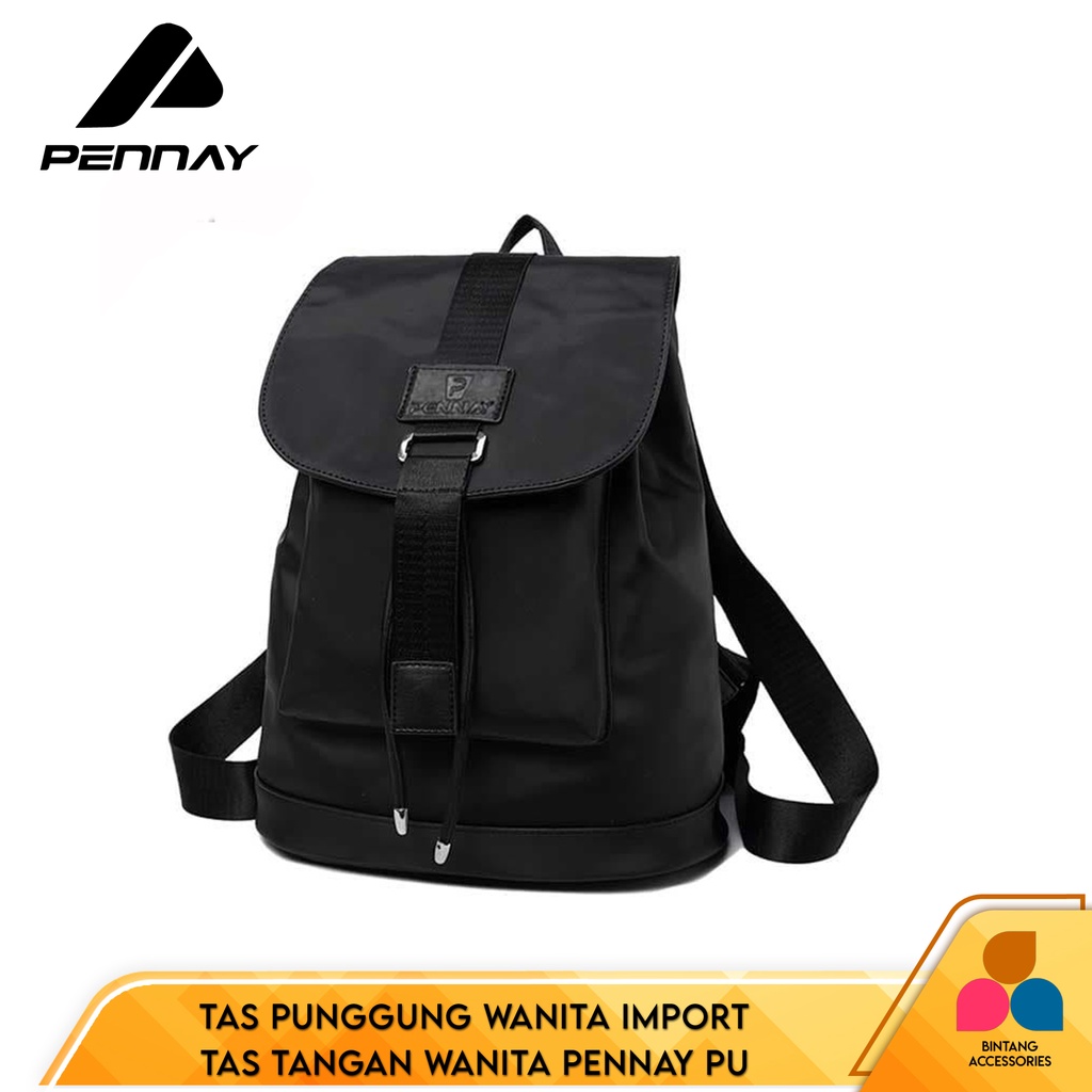 TAS RANSEL ANTI AIR / BACKPACK WANITA Tas Punggung Wanita Kulit PU Leather Berkapasitas Besar
