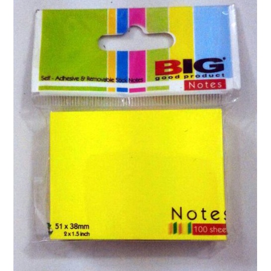 

POST IT Stick note Kecil V-tec / BIG Ukuran 51X38