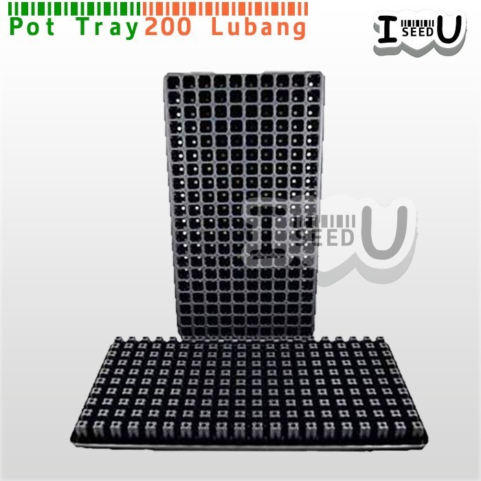 Tray Semai Benih/Biji 200 Lubang Pot Tray