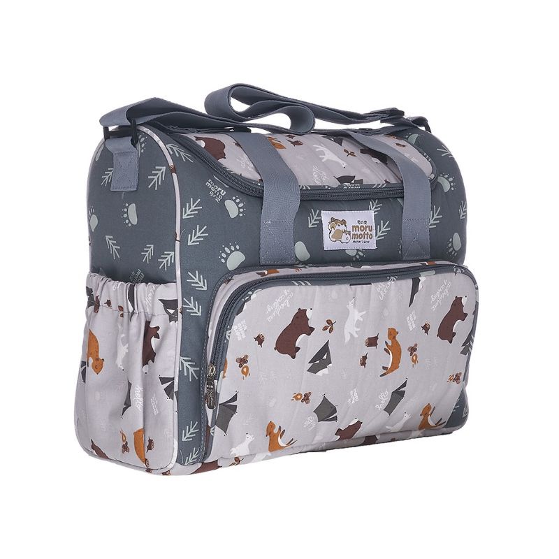 Morumotto Large Diaper Bag Bear And Friends Series / Tas Perlengkapan Bayi MMT7005