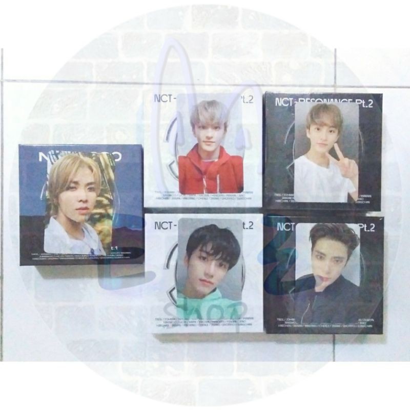 (OFFICIAL) KIHNO RESONANCE PT. 1 & 2 SET YUTA, MARK, JAEMIN, JAEHYUN (BACA DESKRIPSI)