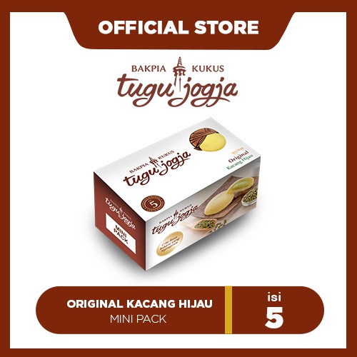  Bakpia  Kukus Tugu  Jogja  Original Kacang Hijau Mini Pack 