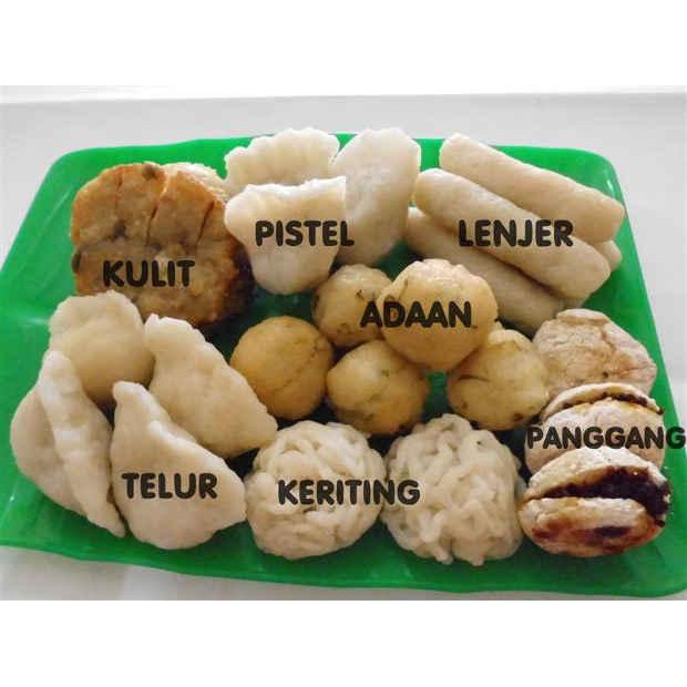 

paket 50pcs pempek kecil khas palembang