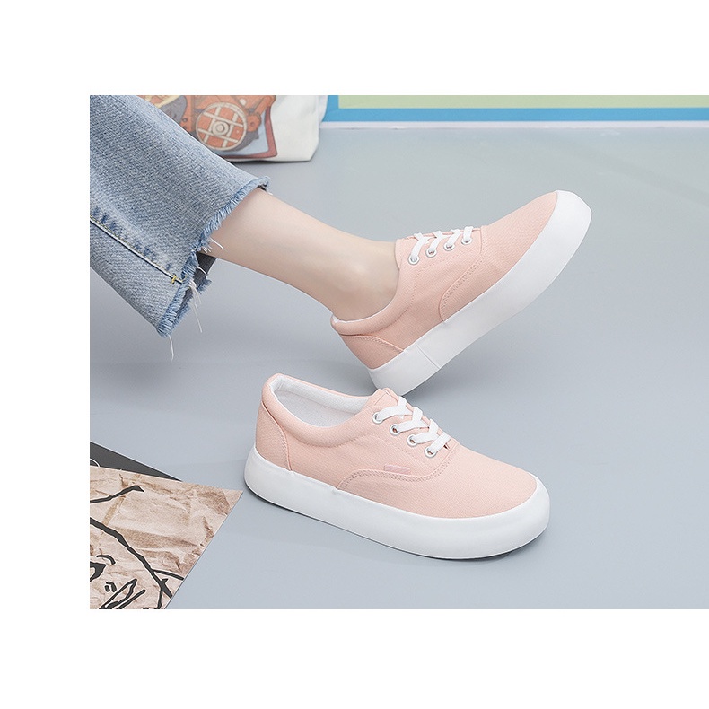 GISF Lulu Sepatu Sneakers Import Fashion Wanita Korea 2021 - Real Pic