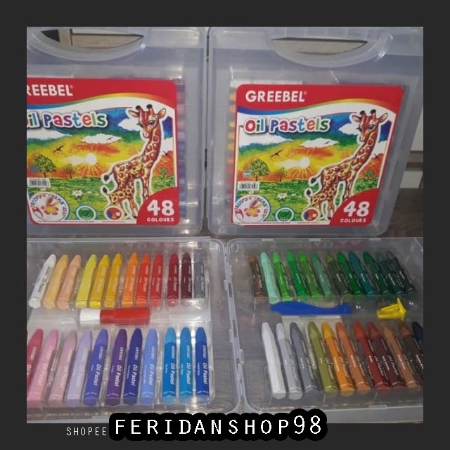 

BT815 CRAYON GREEBEL OIL BEST PASTELS ISI 48 WARNA BY FERIDANSHOP98