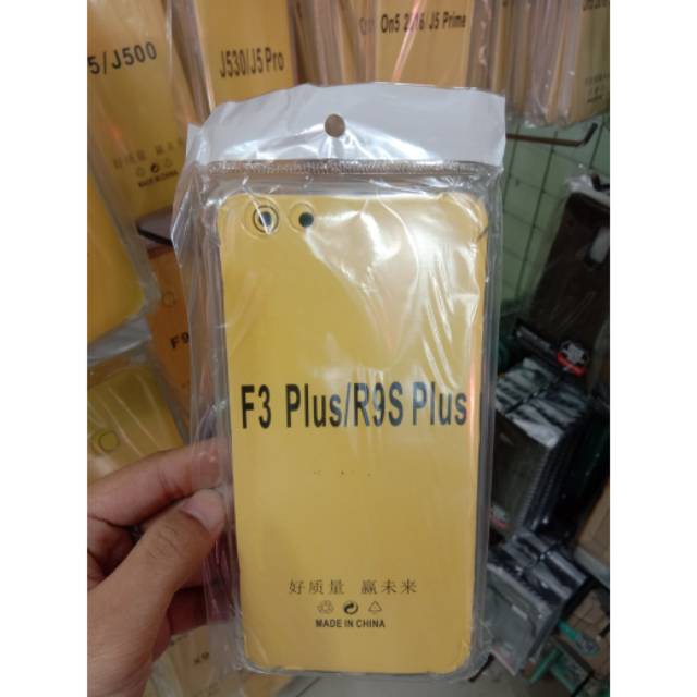Anticrack oppo R9 plus Case Silikon bening oppo F3 plus