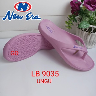 gos NEW ERA LB 9035 Sandal Jepit Wanita Polos Anti Slip Sandal Japit Cewek Murah Berkualitas