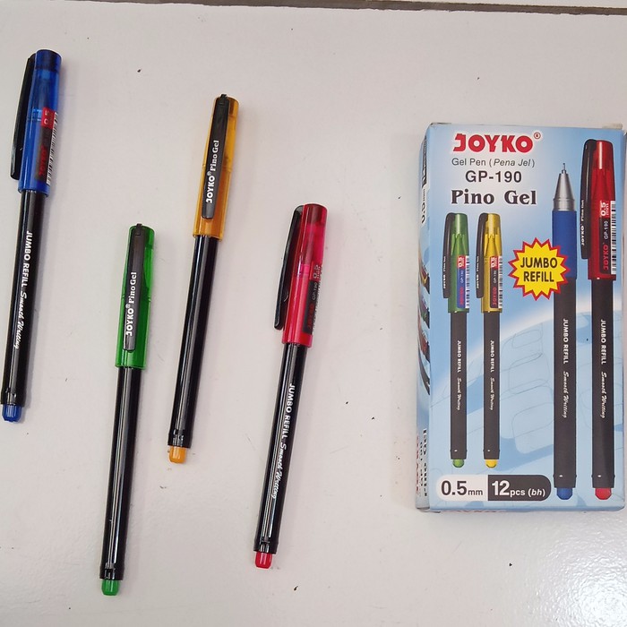 

Pulpen Joyko Pino Gel GP-190 (Per Pcs)