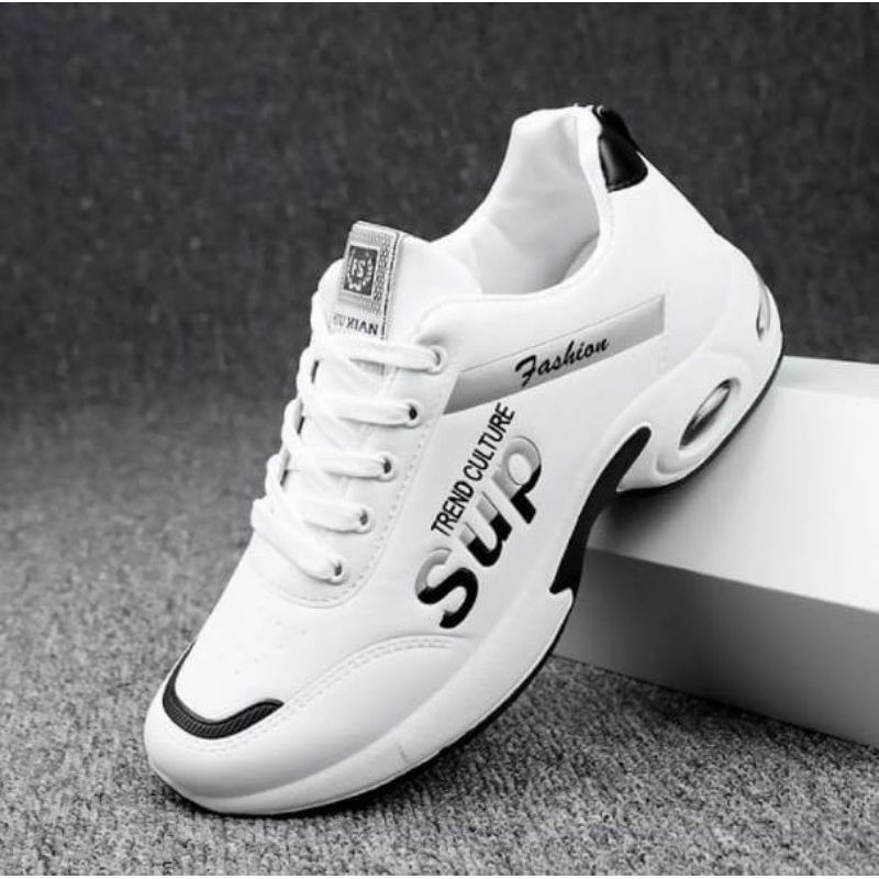 TmO - 8.8 Sale sepatu pria sneakers running fashion SUP Press Best Seller/sepatu fashion tali kekinian termurah bisa cod size 39-43