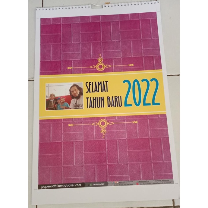 

Office & Stationery | Document Organizer | Kalender Dinding 6 Lembar Tahun 2022 Ap 150 Gr | Best Seller